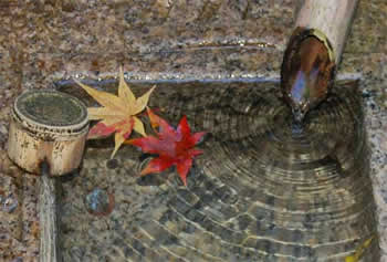 Water basin at Ryoanji temple, Kyoto